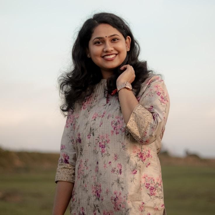 Nova Patel, Client Relations Director, discussing corporate gifting strategy with business clients